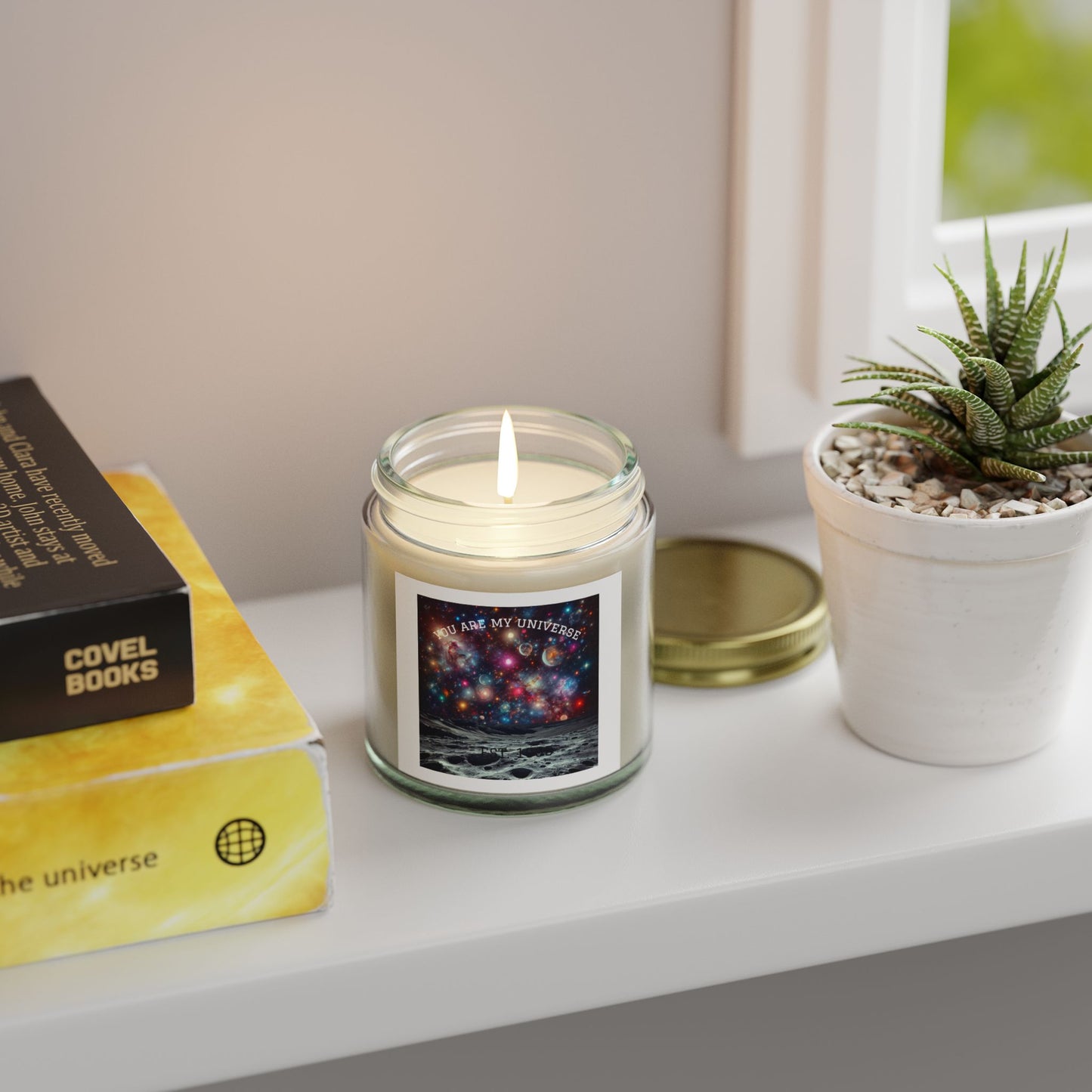 Cosmic Scented Candles: "You Are My Universe" - Perfect for Relaxation, Gift for Her, Home Decor, Aromatherapy, Self-Care