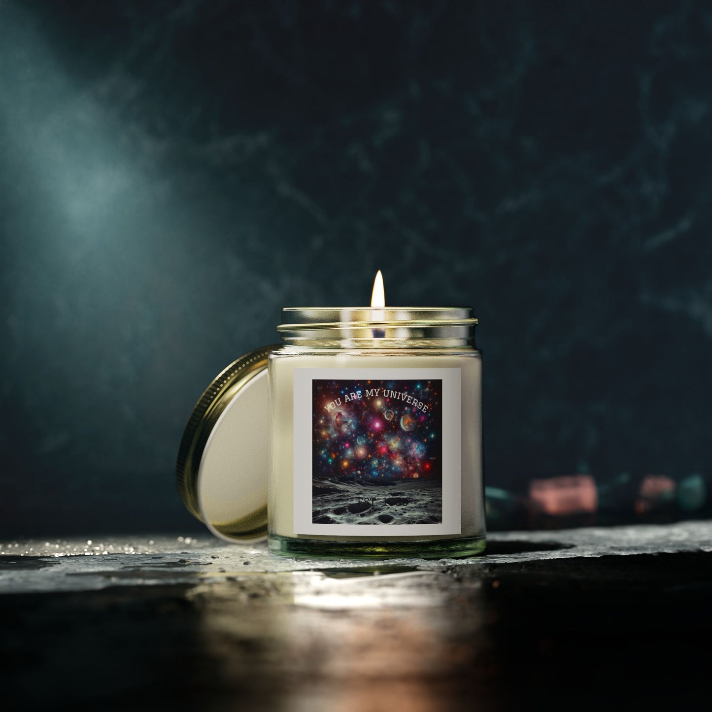 Cosmic Scented Candles: "You Are My Universe" - Perfect for Relaxation, Gift for Her, Home Decor, Aromatherapy, Self-Care