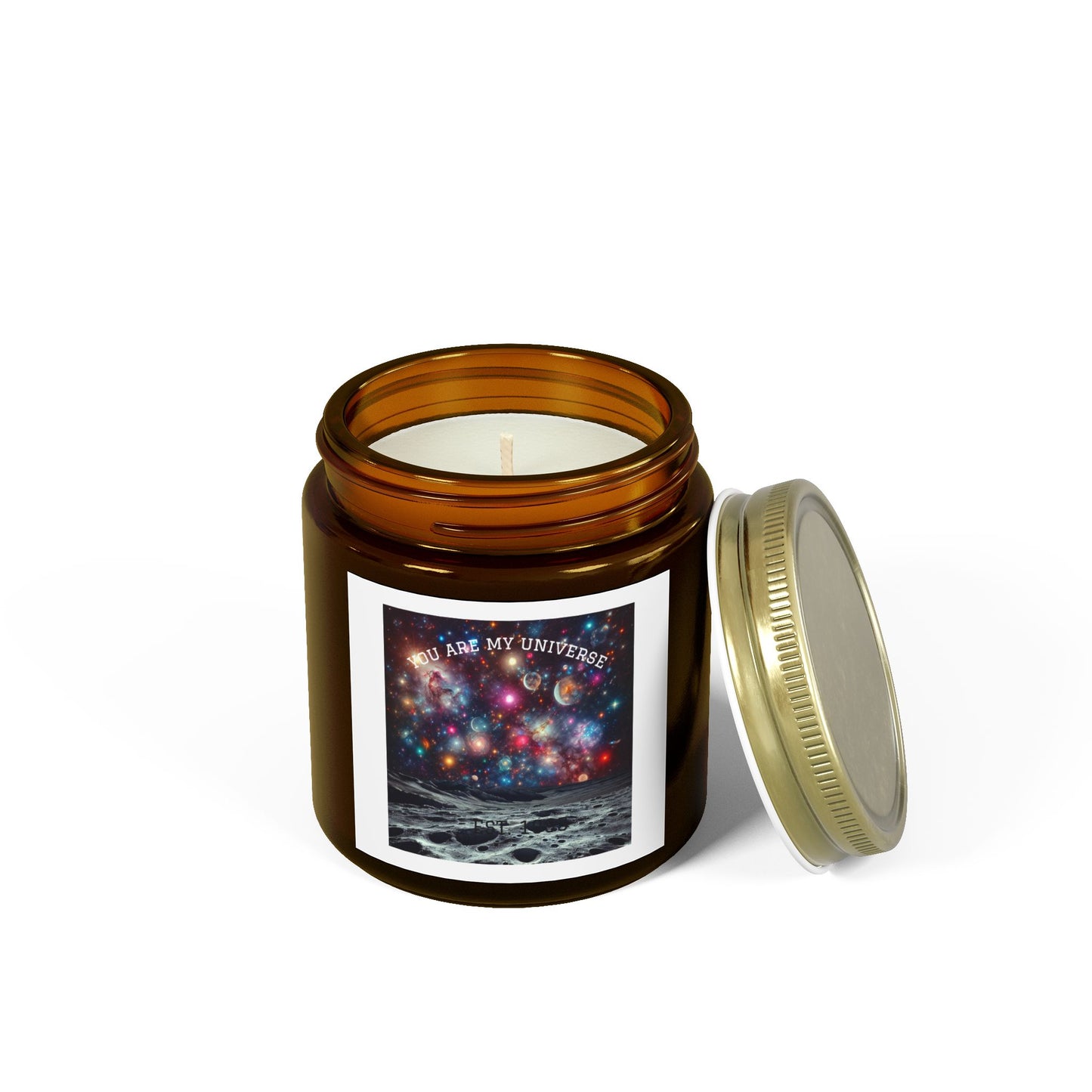 Cosmic Scented Candles: "You Are My Universe" - Perfect for Relaxation, Gift for Her, Home Decor, Aromatherapy, Self-Care