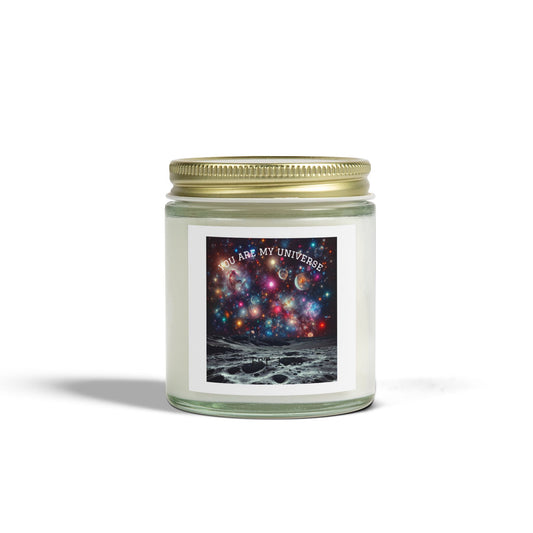 Cosmic Scented Candles: "You Are My Universe" - Perfect for Relaxation, Gift for Her, Home Decor, Aromatherapy, Self-Care